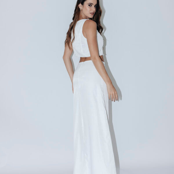 Saia longa Giuliana Off White