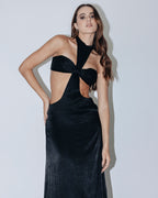 Vestido longo Gaia black