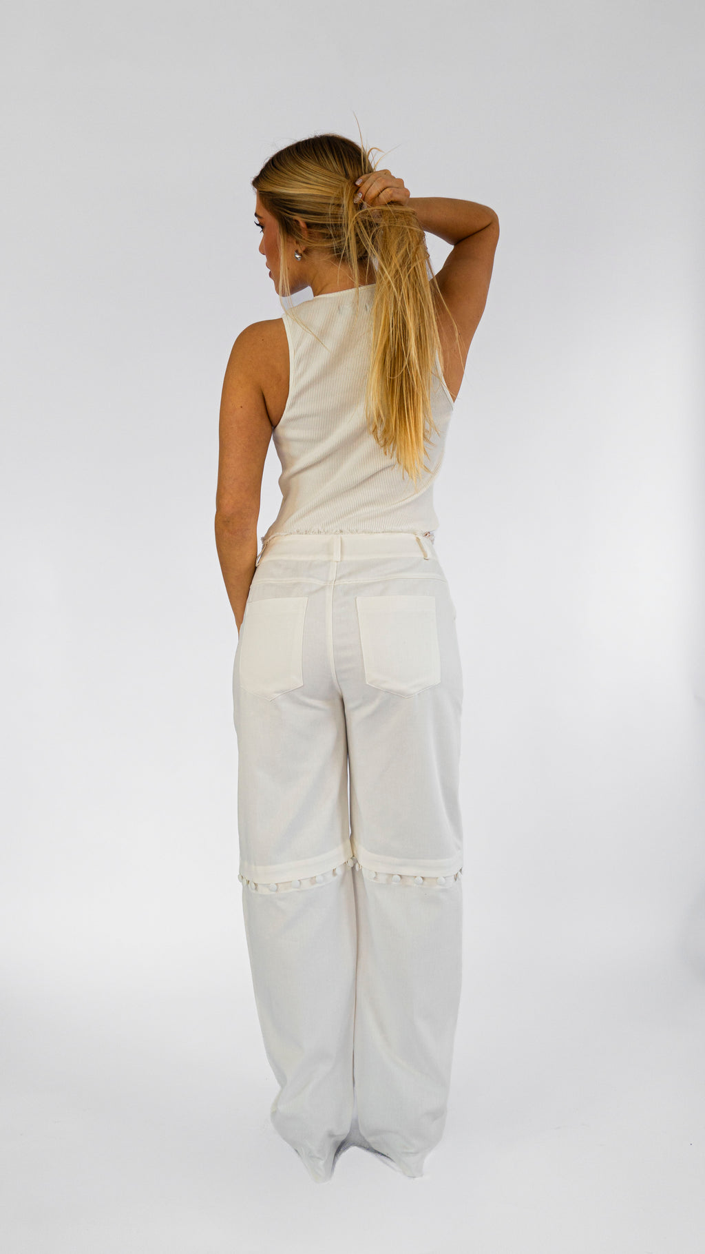 Calça Valentina Off White
