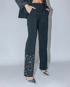 Calça Wanda alfinetes