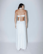 Vestido longo Gaia White