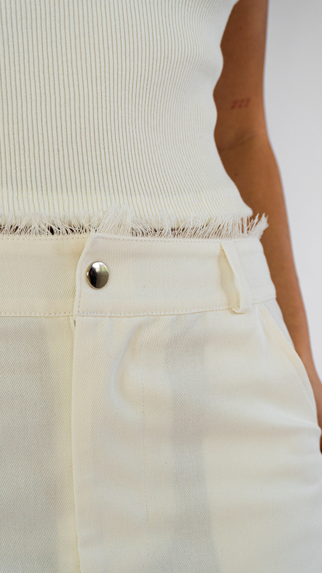 Calça Valentina Off White