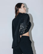 Blazer Chiara alfinetes