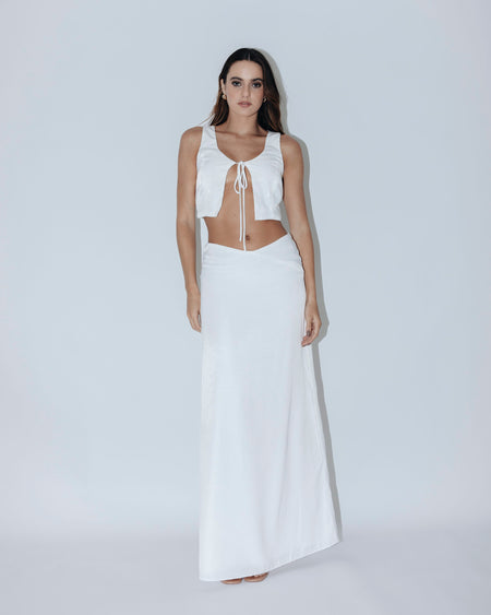 Saia longa Giuliana Off White