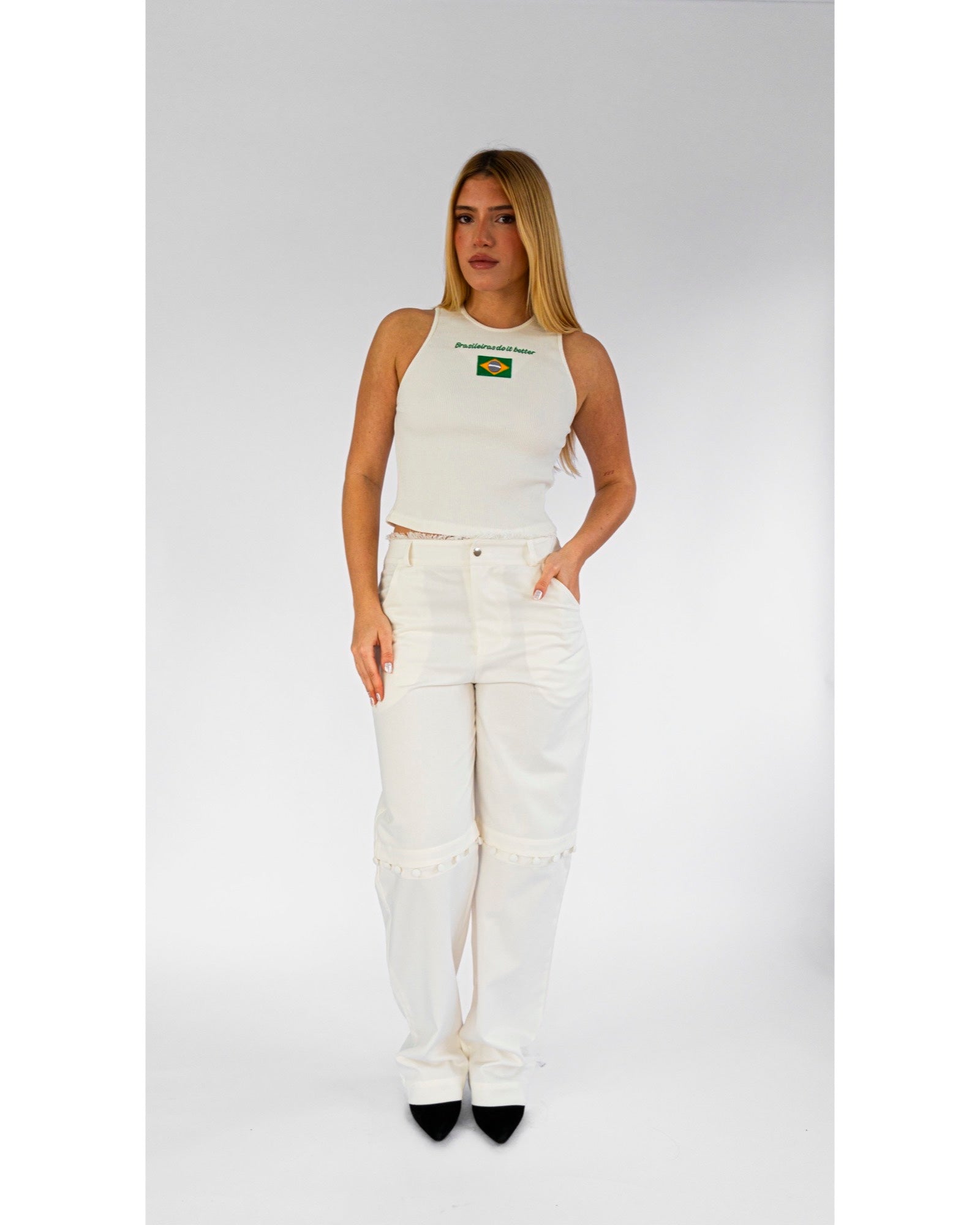 Calça Valentina Off White