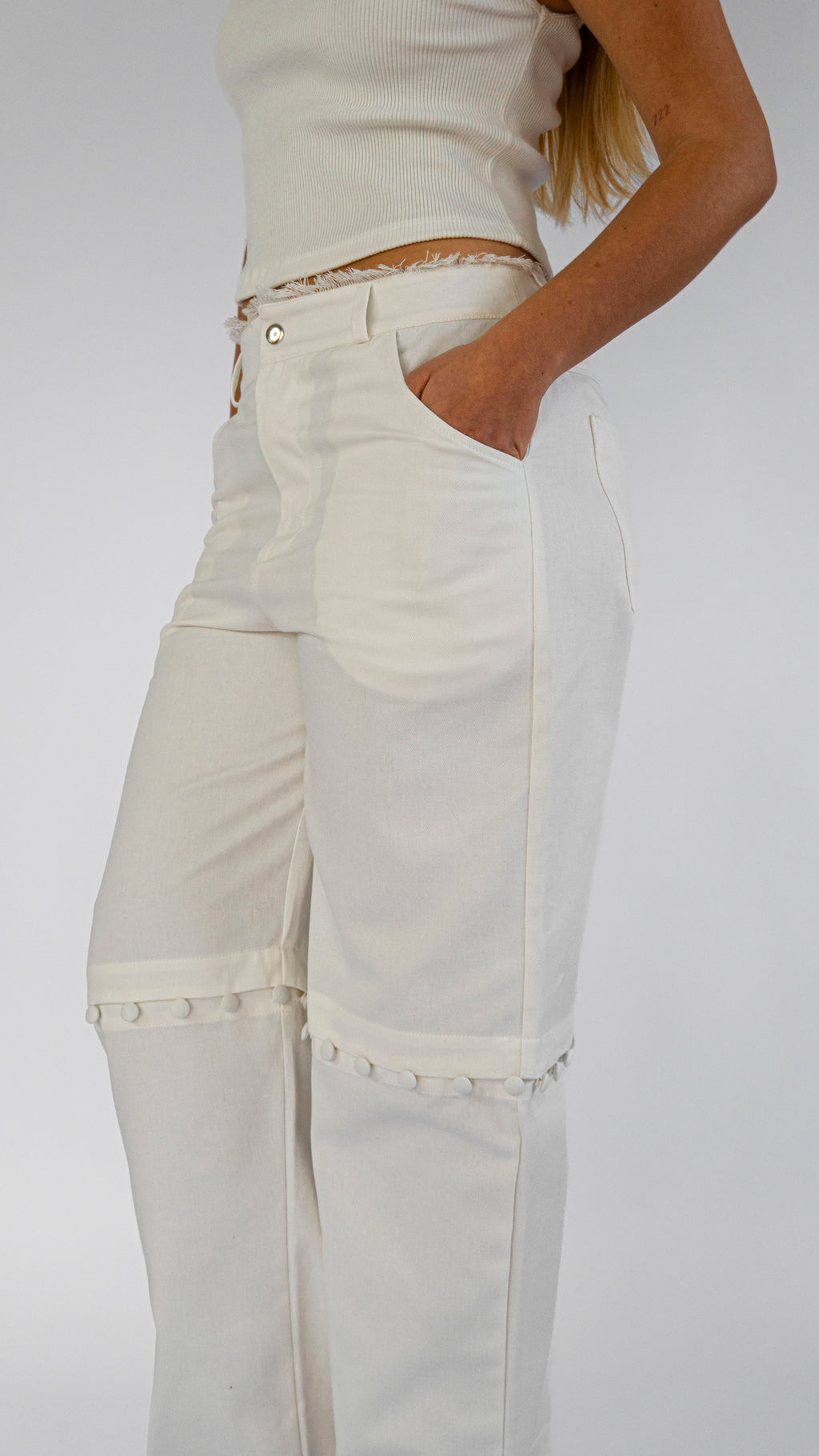 Calça Valentina Off White
