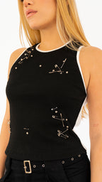 Regata Elsa Black & White