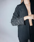 Blazer Chiara alfinetes