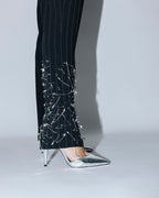 Calça Wanda alfinetes
